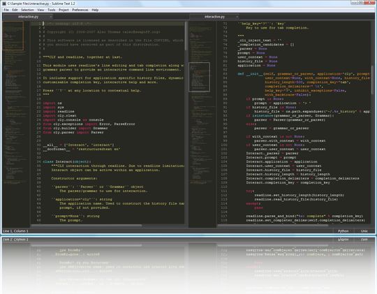 文本编辑器 Sublime Text