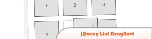 jQuery List DragSort