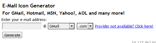 email-icon-generator