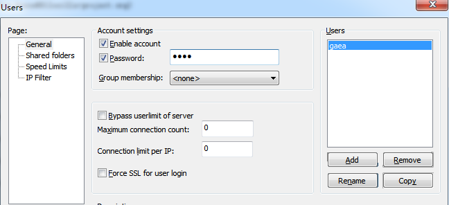 FileZilla ftp服务器安装