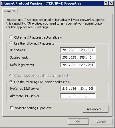 Configuration of an additional IP address_第2张图片