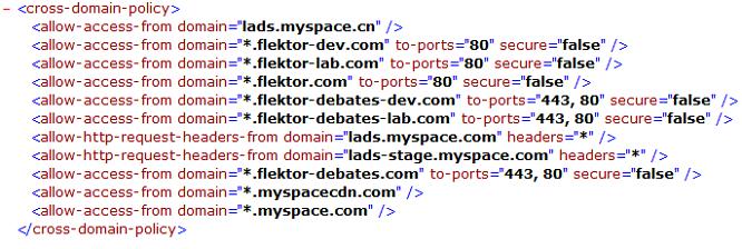 Silverlight clientaccesspolicy.xml files for the Enterprise