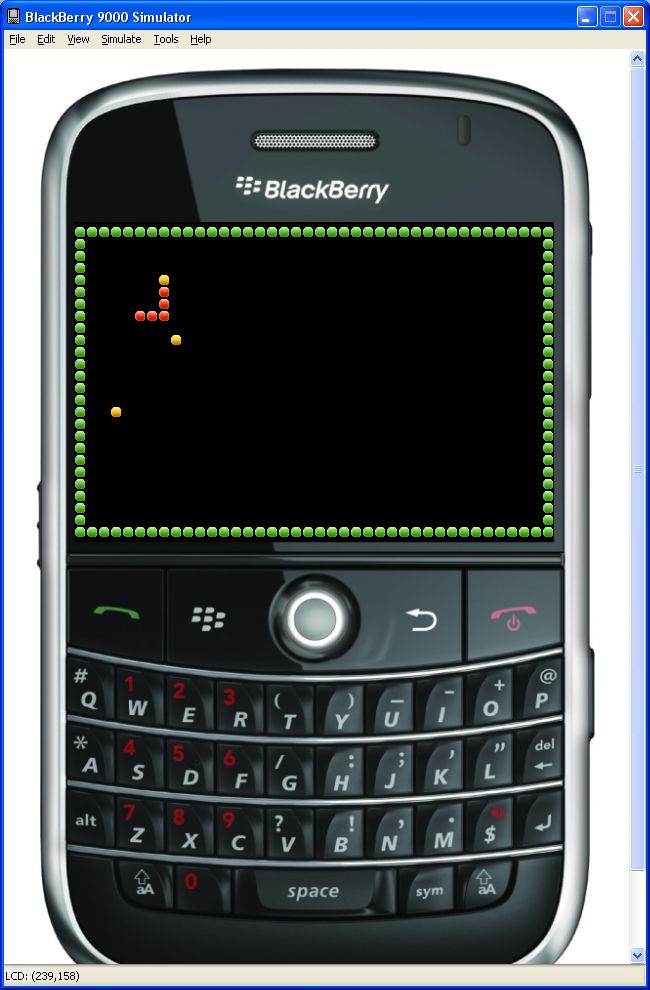 【贪吃蛇—Java程序员写Android游戏】系列 2. 用J2ME实现Android的Snake Sample预览