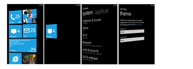 WP7交互特性浅析及APP设计探究