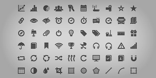 Flat Icons & Icon Fonts