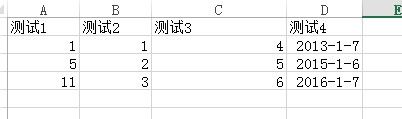 基于NOPI的Execl模板转换类,直接将Execl模板转换对应的Entity