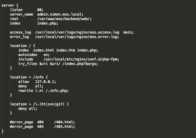 Nginx 老是抢先捕获了404 我想这个404我Yii项目来处理 要怎么配置？