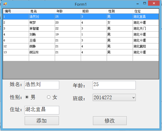 单击单元格任意地方事件