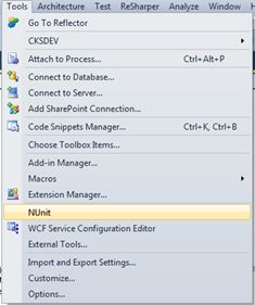 对SharePoint 2010进行单元测试NUnit