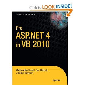 Pro ASP.NET 4 in VB 2010, 3rd Edition