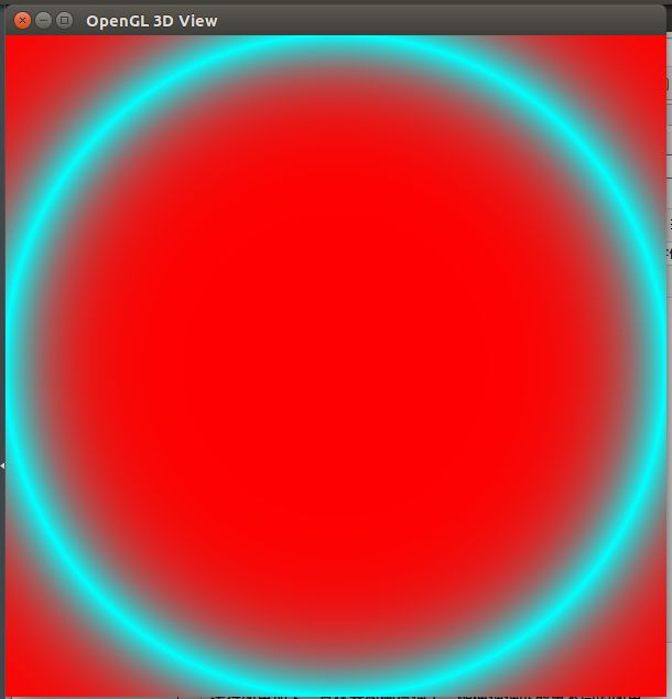OpenGL绘制环形渐变