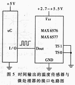 温度传感器及其与微处理器接口