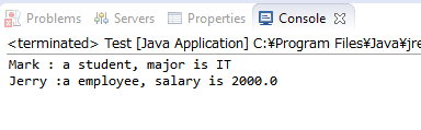 Java继承和多态实例