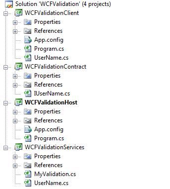 WCF Security userName/Password