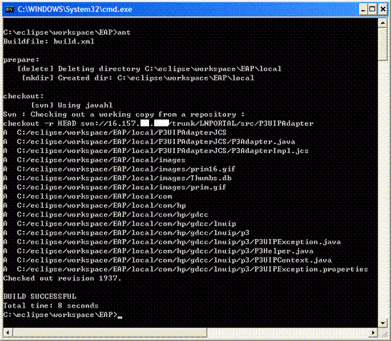 Using SVN with Ant