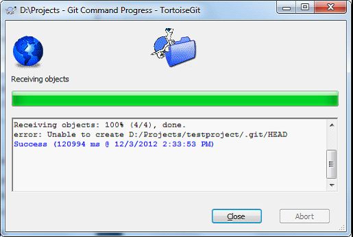 Windows Git+TortoiseGit简易使用教程