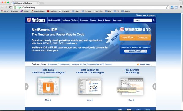 best free IDEs and Editors for programmers and designers  - netbeans