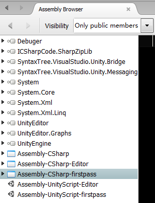 MonoDevelop Assembly Browser