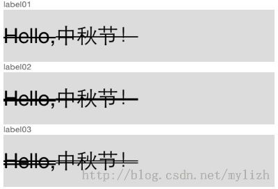 iOS之富文本