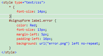Jquery.validate的使用