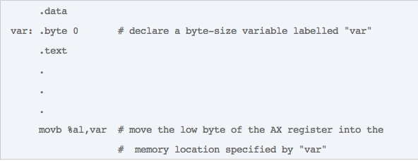 Mac- i386 Operands and Addressing Modes