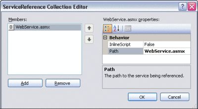 ScriptManager 帮助您实现 Web 应用程序的 AJAX 功能