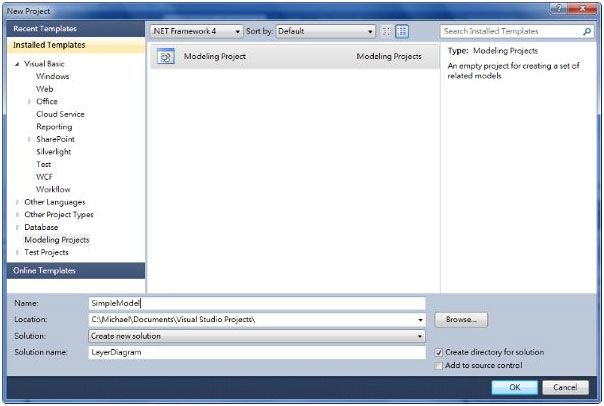 Visual studio 2010 Layer Diagram 实例教程 