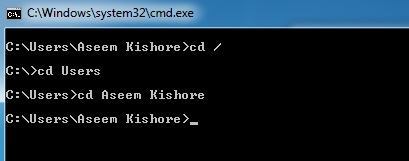 command prompt