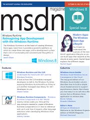 MSDN 杂志 Windows 8 特刊 2012