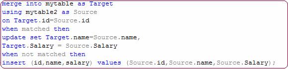 UPSERT Functionality in SQL Server 2008