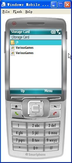 (五)Java游戏部署在Windows Mobile平台仿真器(Microsoft)