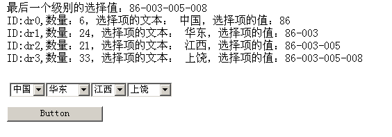 无限级下拉列表框控件