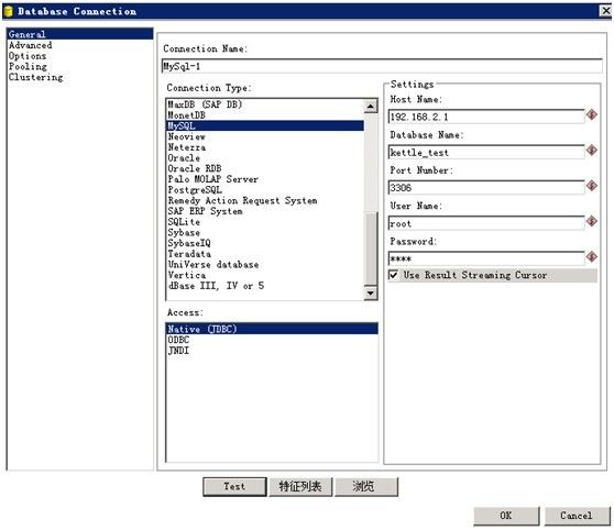 Kettle连接Mysql数据库异常