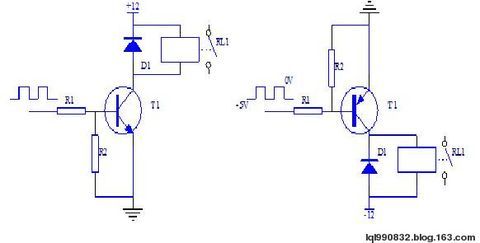 继电器驱动电路原理及注意事项