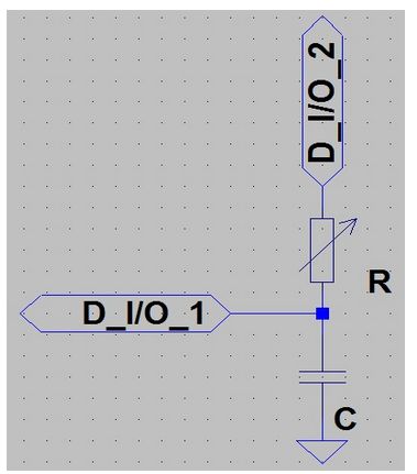 Low-cost ADC using only Digital I/O