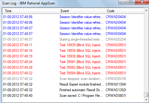 IBM Rational Appscan: Part 2 ---reference