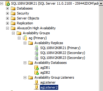 AlwaysOn Group Listener