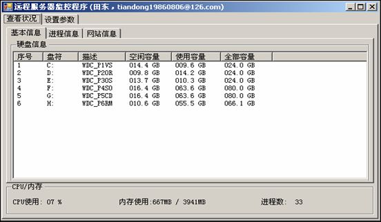 远程服务器监控程序浅谈