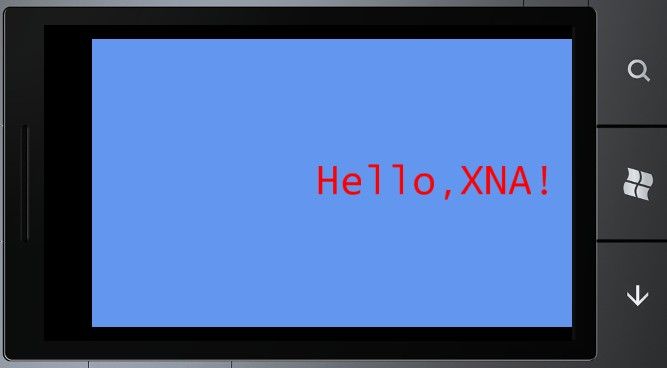 XNA游戏：Hello XNA