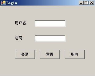 WinForm：一个登陆窗体引发的问题系列（一）：最简单的登陆窗口
