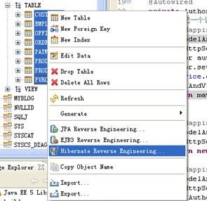 hibernate通过数据库表反向生成实体类
