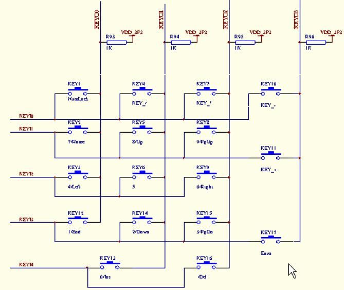 【连载】 FPGA Verilog HDL 系列实例--------矩阵键盘接口