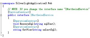 Silverlight与数据库的三种互操作[源代码]