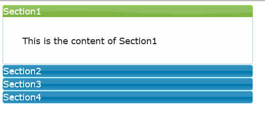 从数据库中，绑定JQuery Accordion控件---Repeater control