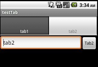 Android入门教程(二十二)------之TabHost,TabWidget