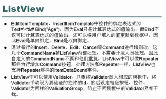 ASP.NET笔记之 ListView 与 DropDownList的使用(解决杨中科视频中的问题)