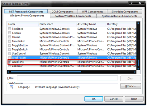 Silverlight for Windows Phone 7：Hello Windows Phone 7