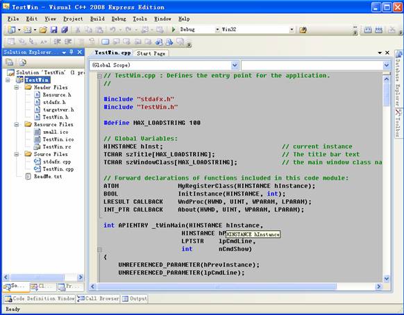 Visual C++ 2008 Express Edition开发SDK应用程序