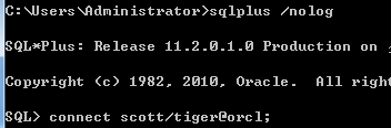 Sqlplus与oracle连接问题汇总