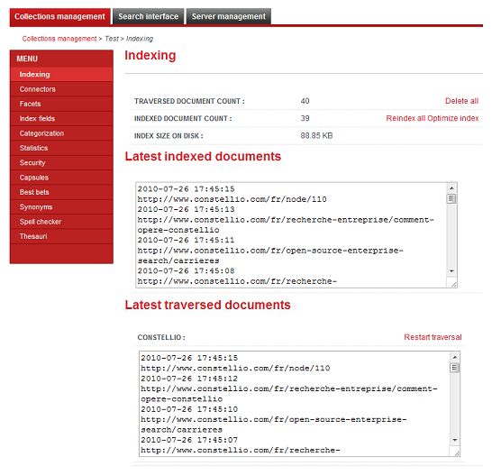 搜索引擎Constellio及Google Search Appliances connectors